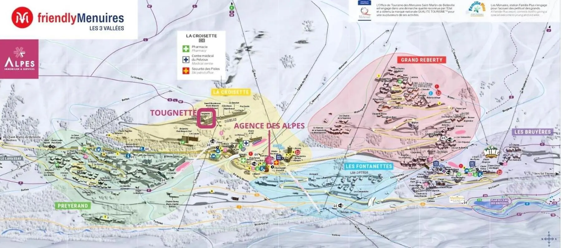 Residence Tougnette - Studio Equipe Ski Aux Pieds Aux Menuires Mae-4004 Saint-Martin-de-Belleville